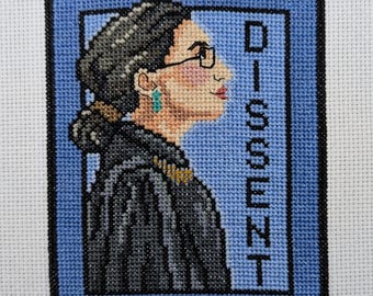 RBG Cross-stitch pattern
