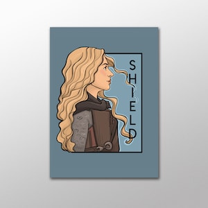 Cartão Postal Shield - Série Ela