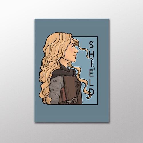 Shield - She Series Postcard