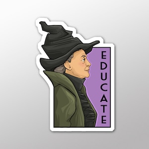 Individual Die Cut - Educate - She Series Sticker