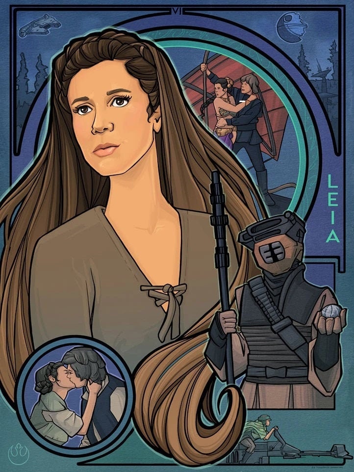 Endor Nouveau - Artist Proof - Print