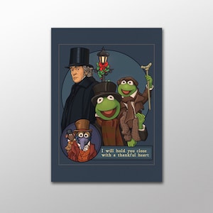 Décorations des Fêtes - Carte postale Cœur reconnaissant