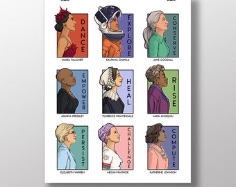 She Series Collage - Version Six - Medium Print