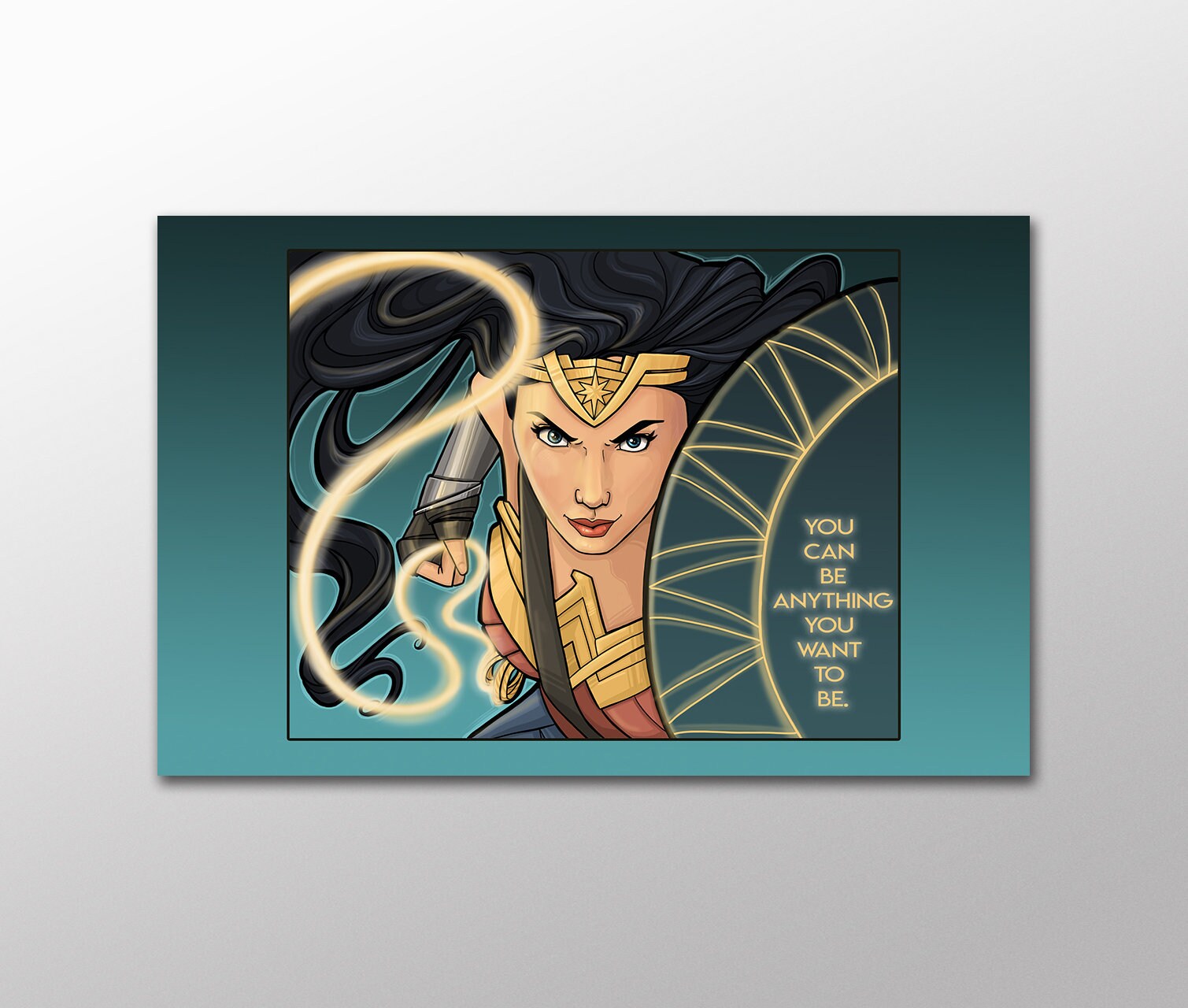 Patreon: Be Anything - Oversized Postcard