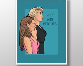 Boss Ass Bitch-  Medium Print (Item 03-752-BB)