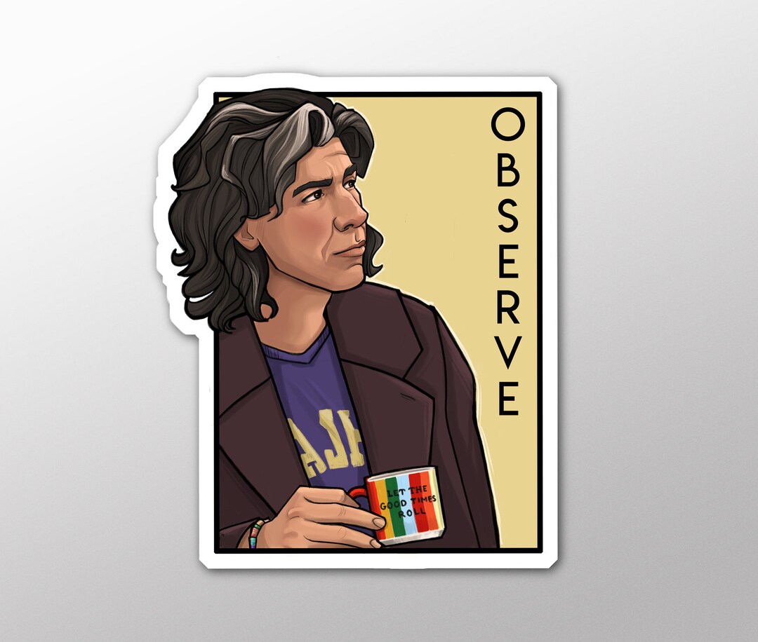 Observe- He Series Sticker - Etsy