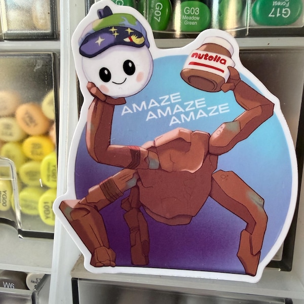 Amaze Amaze Amaze Nasa sticker