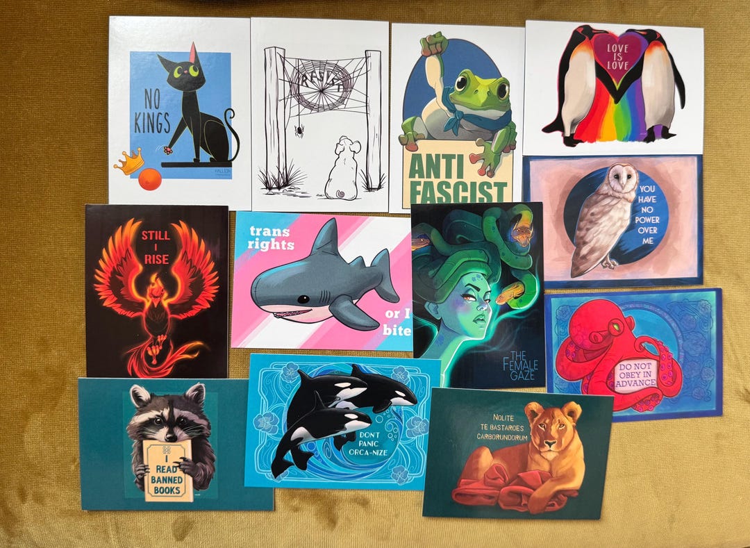 Collectible Activist Creatures Exclusive Trading Cards - Full Set - Etsy