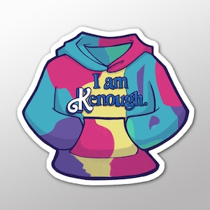 Pop Culture Laptop Decals -Rainbow hoodie sticker