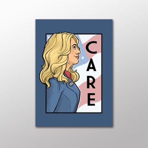 Cartão Postal Cuidado - Série Ela