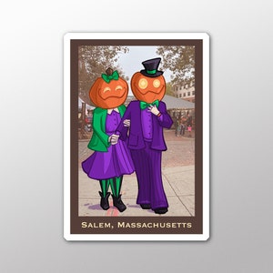 Halloween Stickers - Salem Date Night