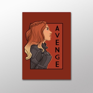 Cartão Postal Avenge - Série Ela