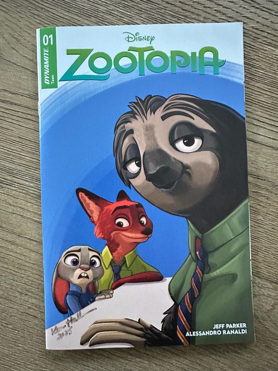 Zootopia Issue #1 - Exclusive Comic With Cover Created by Karen