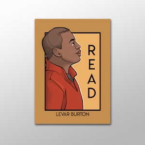 Ler - LeVar Burton - Ele Série Postal