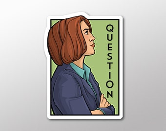 Individual Die Cut - Question - She Series Sticker