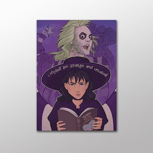 Halloween indoor decor - Strange and Unusual Postcard