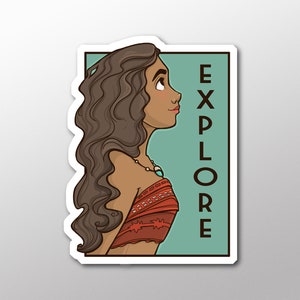 Individual Die Cut - Explore - She Series Sticker