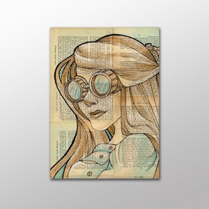 Carte postale Iron Woman (article 05-021)