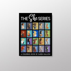 The She Series Coloring Book  - Volume One