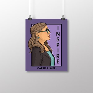 Inspirar - Carrie Fisher - Serie Ella Letra pequeña