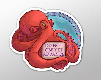 Octopus Sticker