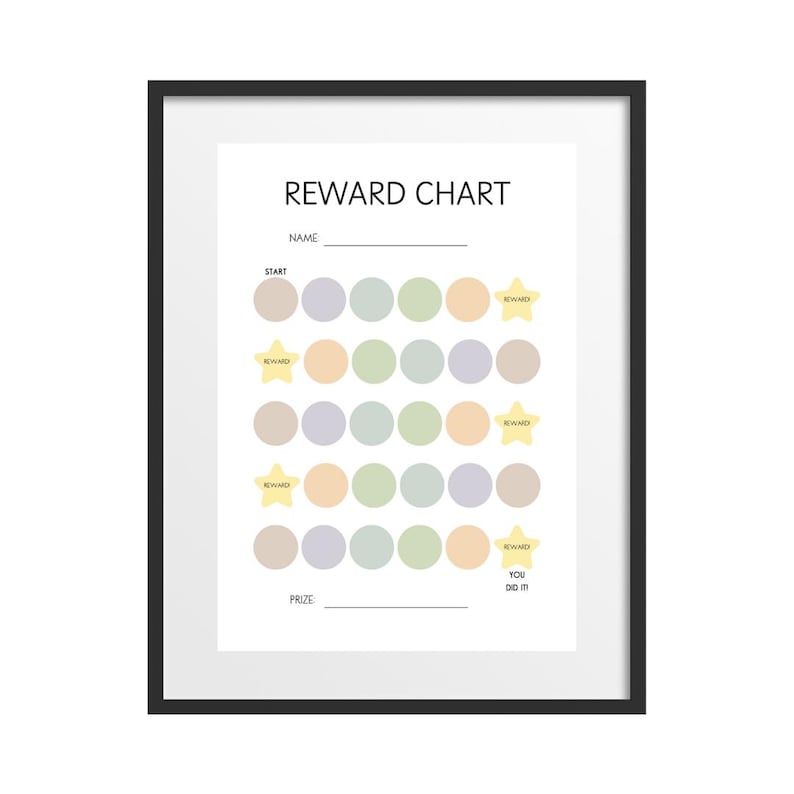 Prize Chart.pdf Reward Chart, Toddler Reward Chart, Reward Chart Printable, Kid Routine ...