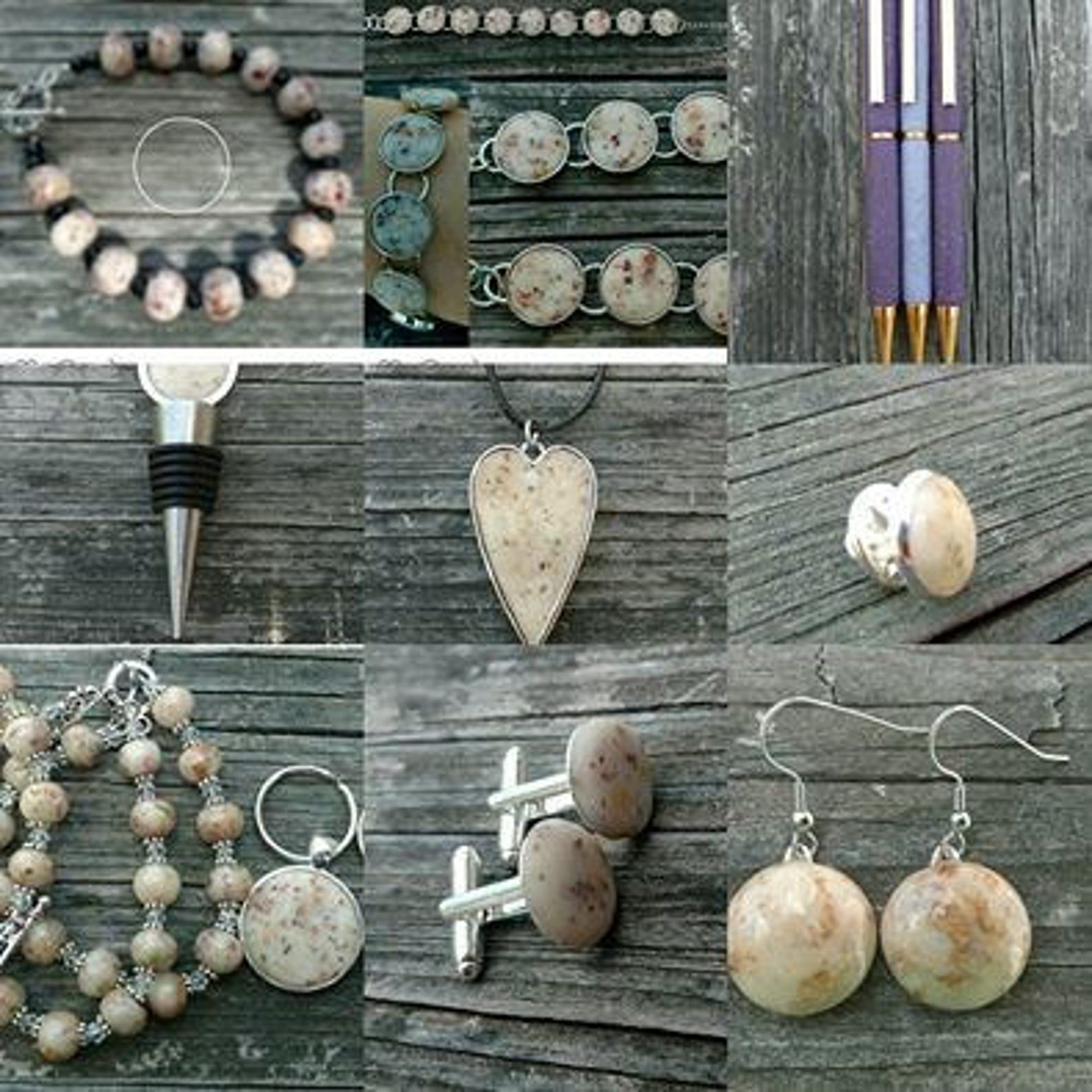 Dried Flower Flowers Keepsake Memorial Pendant Necklace Etsy