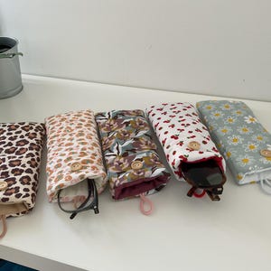 Étui à lunettes matelassé