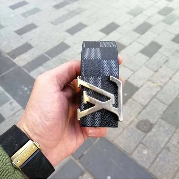 Luxurious design Belt buckle New Business Genuine Two-layer Cow Leather Belt Automatic Buckle Suit Pants Belts for Men and Women.