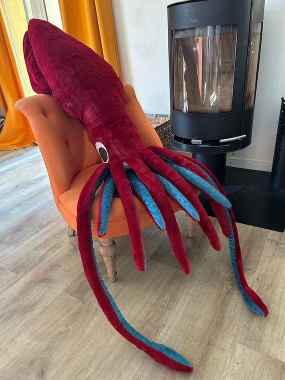 2 Meter Kraken Plush Toy giant Squid Etsy
