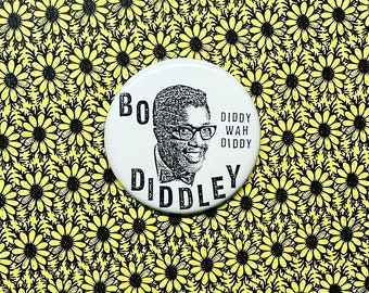 Bo Diddley Pin