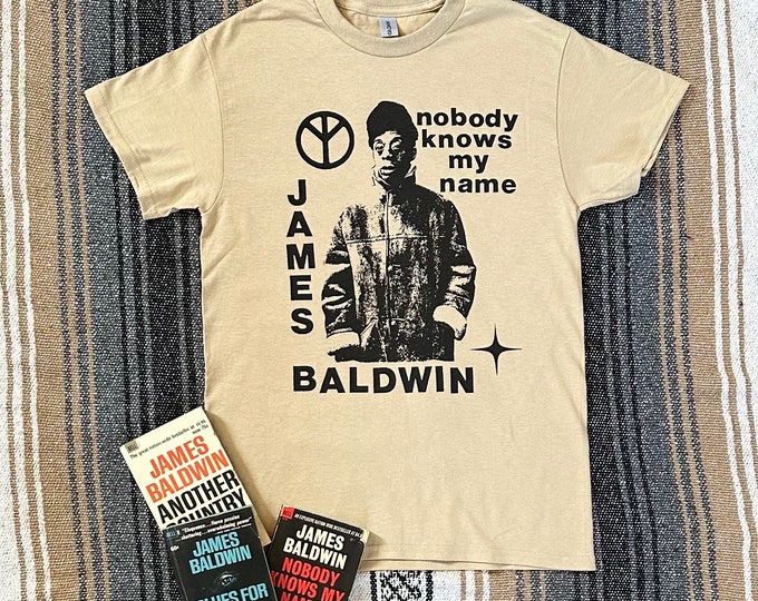 James Baldwin Shirt + Pin