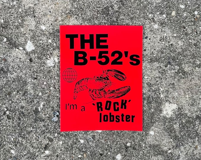 Rock Lobster Sticker