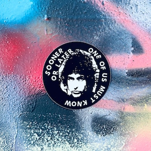 Bob Dylan Sticker