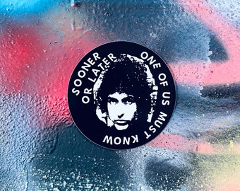 Bob Dylan Sticker