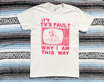 TV's foutshirt