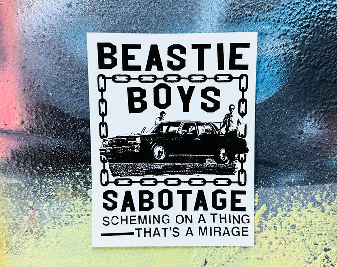 Sabotage Sticker