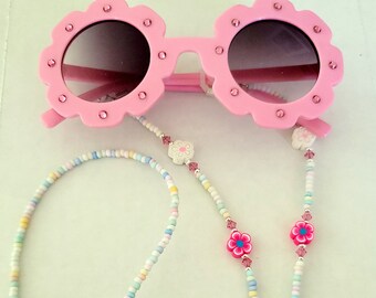 Children's Crystal Sunglasses and Chain Bling Lover Ages 3 to 6