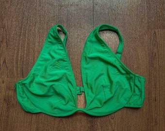 Haut de bikini femme vert