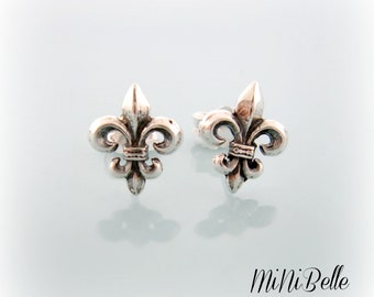 925 Sterling Silver Cubic Zirconia Cz Enamel Fleur De Lis Post Stud Earrings Ball Button Fine Jewelry Gifts For Women For Her 925 Sterling Silver Cubic Zirconia Cz Enamel Fleur De Lis Post Stud Earrings Ball Button Fine Jewelry Gifts For Women For Her