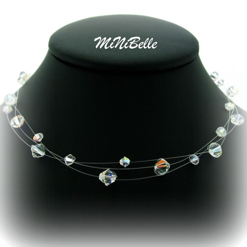 Swarovski floating necklace Clearance