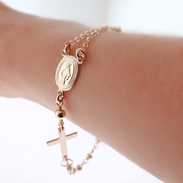 Rosary Bracelet Etsy