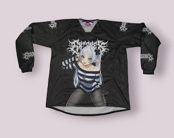 Senpai Paintball Anime Style Paintball/Airsoft Jersey - Goth Frieren Themed