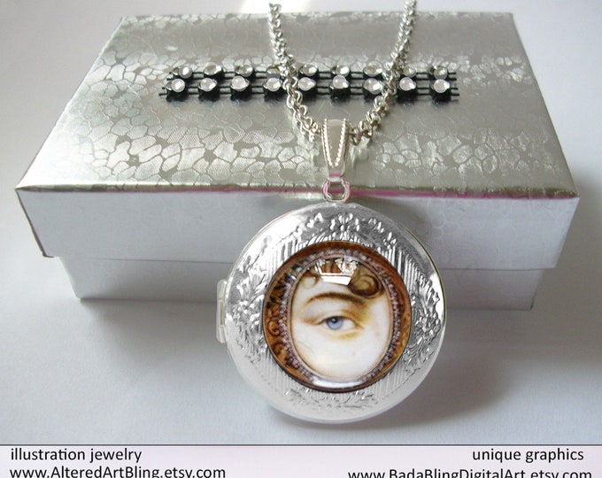Lovers eye locket Clearance