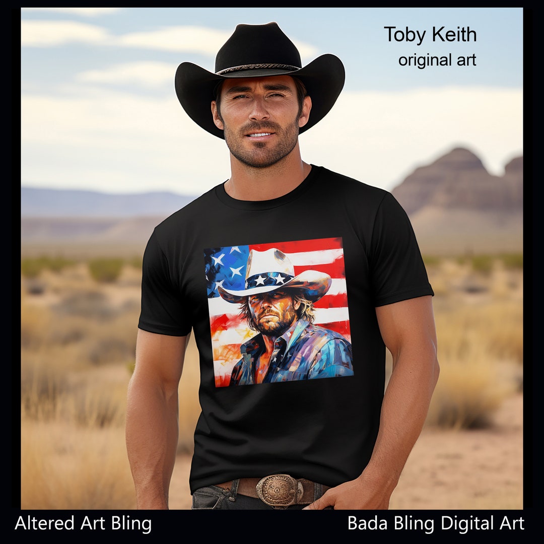 Toby Keith T Shirts Toby Keith Shirts Original Art American Patriot and