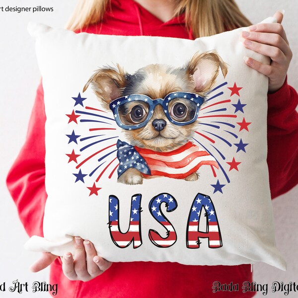 Patriotic Pillow Etsy