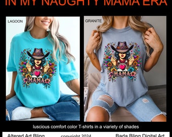 Cowgirl Mama T-shirts  Country Mama Shirt, Mothers Day Gift, Mothers Day Shirt, Gift For Mom, Cowgirl Mom  Western Mama, Comfort Colors