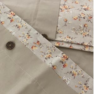 100% Cotton Fitted Sheet | Soft Natural Bed Sheet in Queen/King/Twin Sizes | Breathable & Washable | Custom Colors and Sizes Available