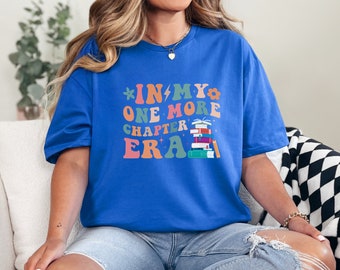 Retro In my Book era Shirt Gift Funny Reading Shirt for Book Lovers Cute Book Club Shirt Custom Teacher Gift Tshirt Librarian Gift