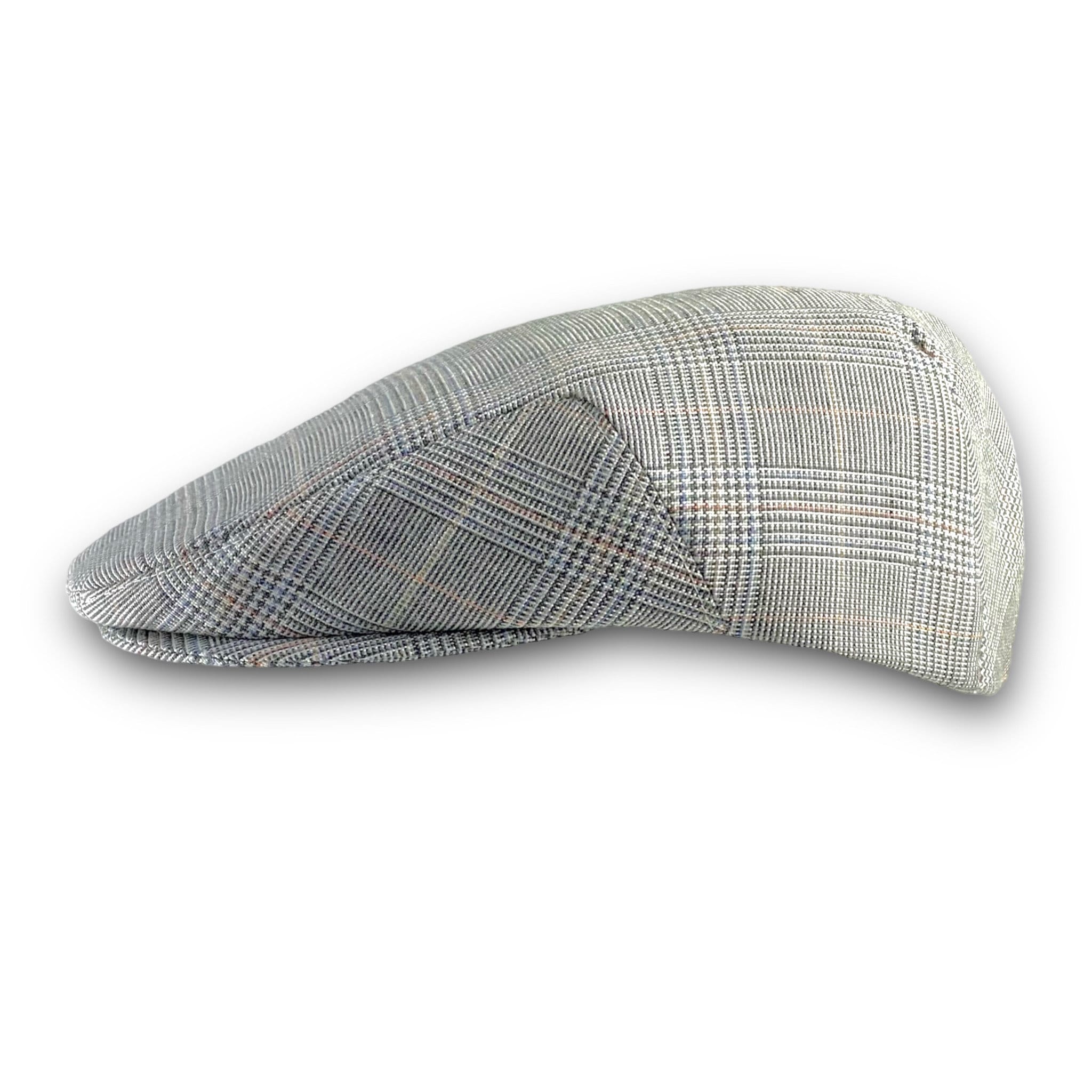 Michael Kors Collection Glen Plaid Stretch Wool Newsboy Cap GLEN PLAID SUIT WITH STRAPLESS JACKET main image 4